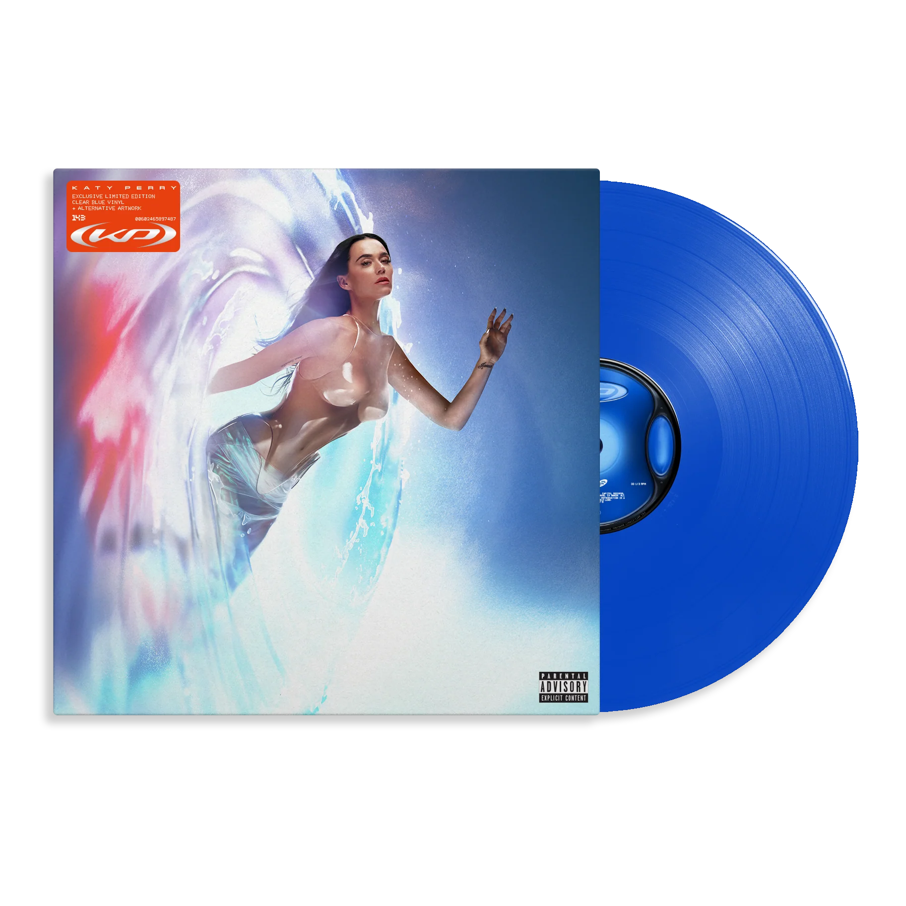 143: Limited Clear Blue Vinyl LP (w/ Alt Artwork)