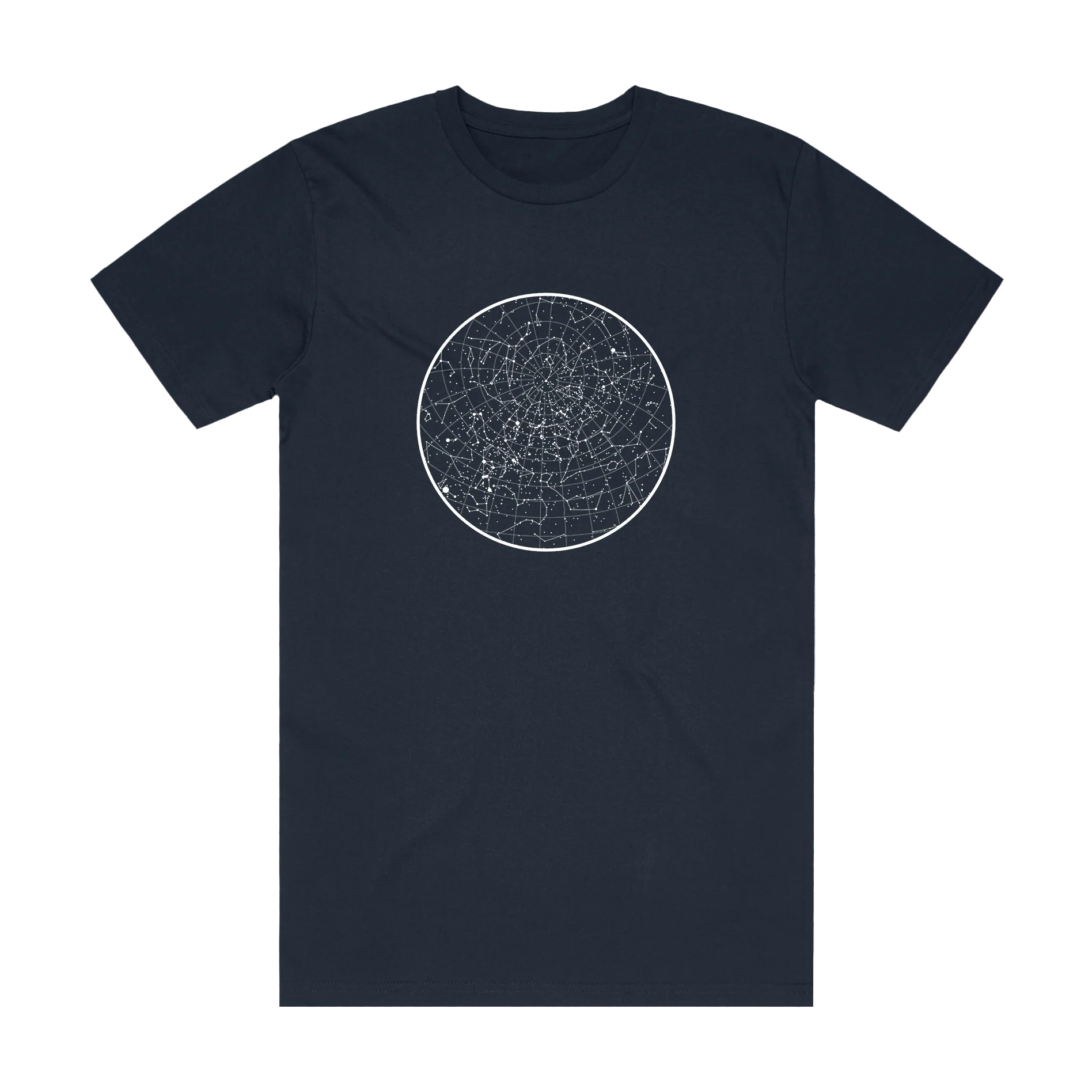 Constellation Print Navy T-shirt