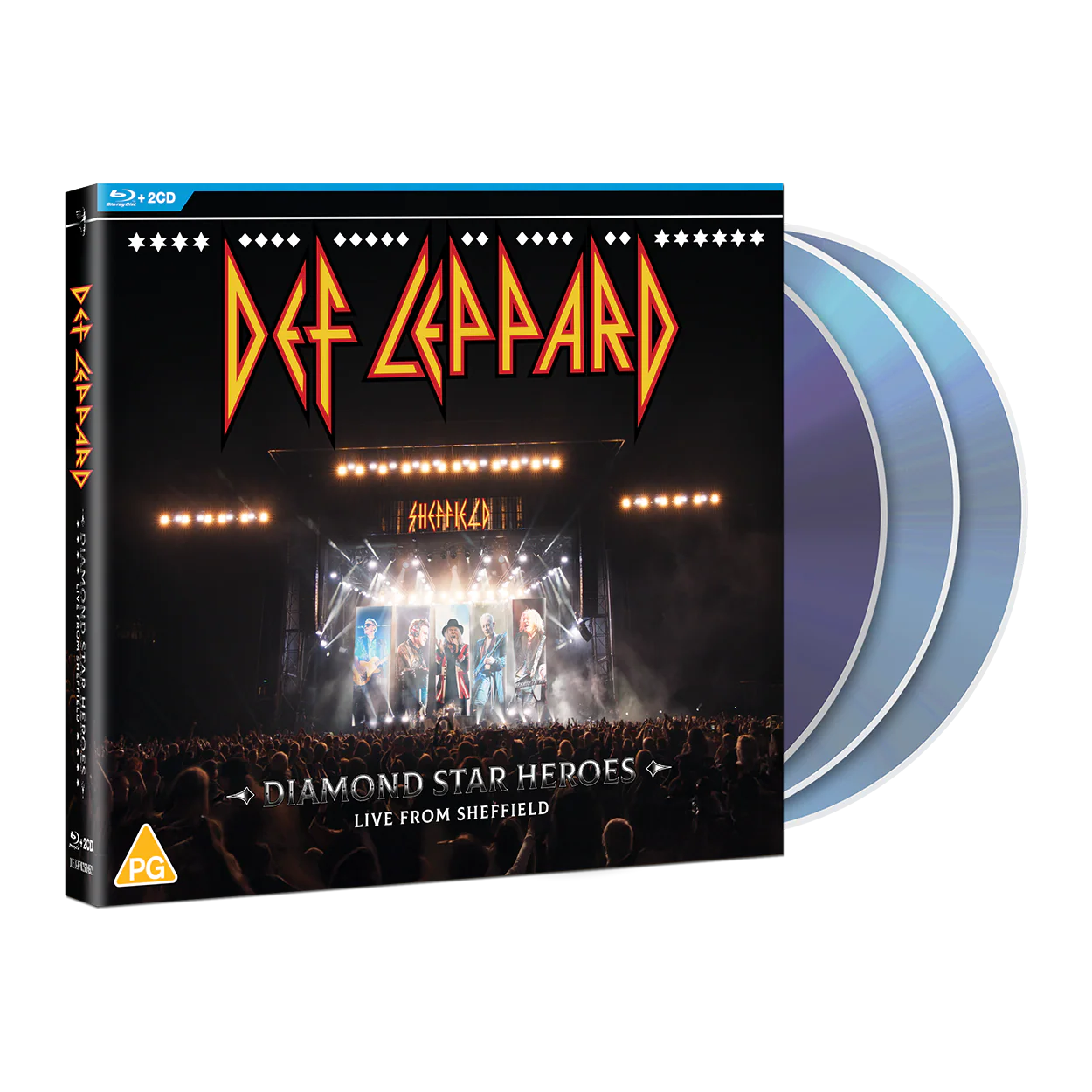 Diamond Star Heroes - Live From Sheffield: Blu-ray + 2CD