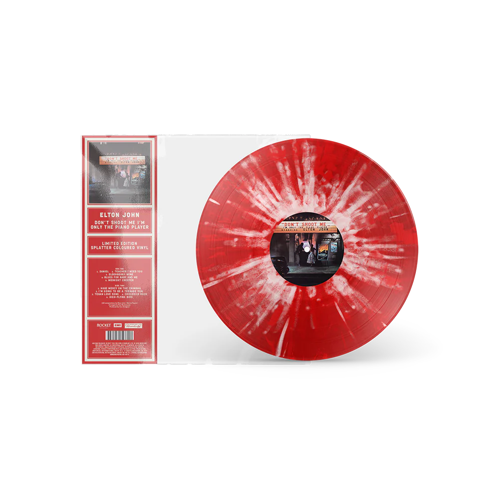 Don’t Shoot Me I’m Only The Piano Player: Limited Edition Splatter Vinyl LP