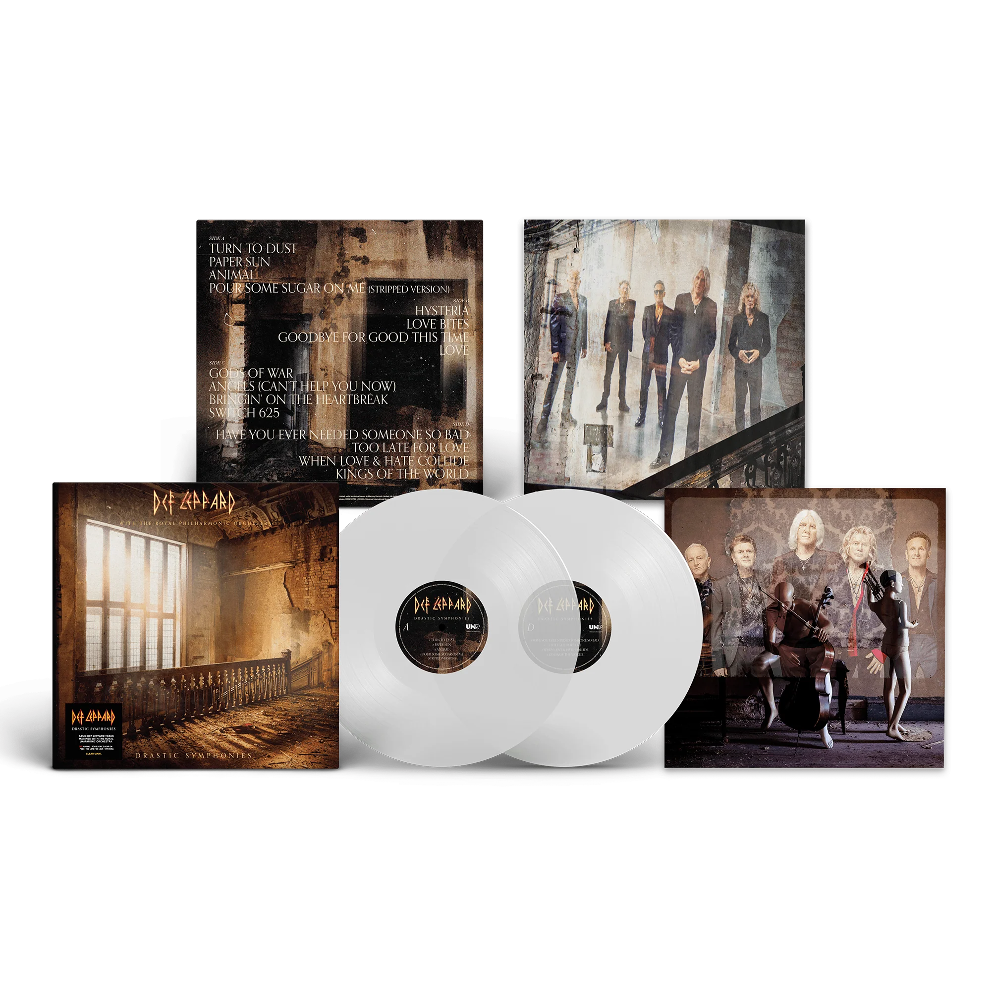 Drastic Symphonies: Limited Clear Vinyl 2LP