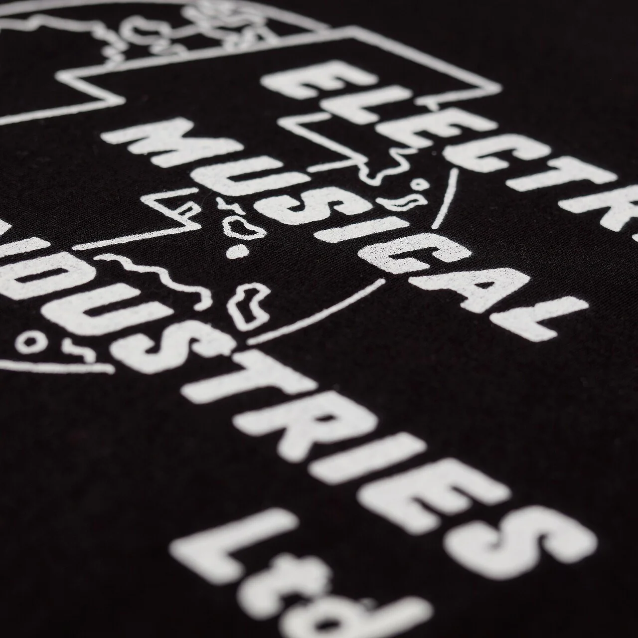 Electric Musical Industries Tee - Black - Image 2