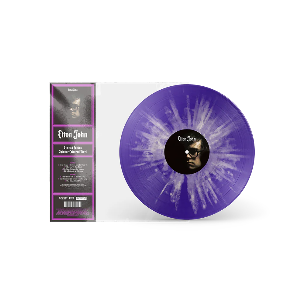 Elton John: Limited Edition Splatter Vinyl LP