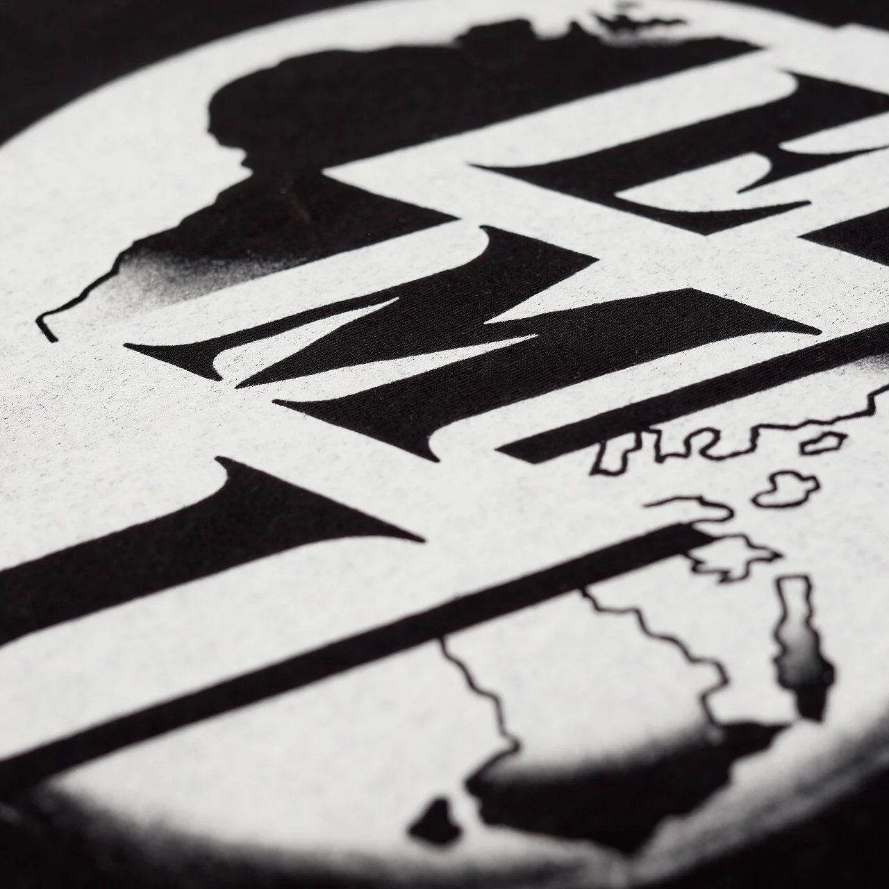 EMI Retro Logo Tee - Black - Image 2