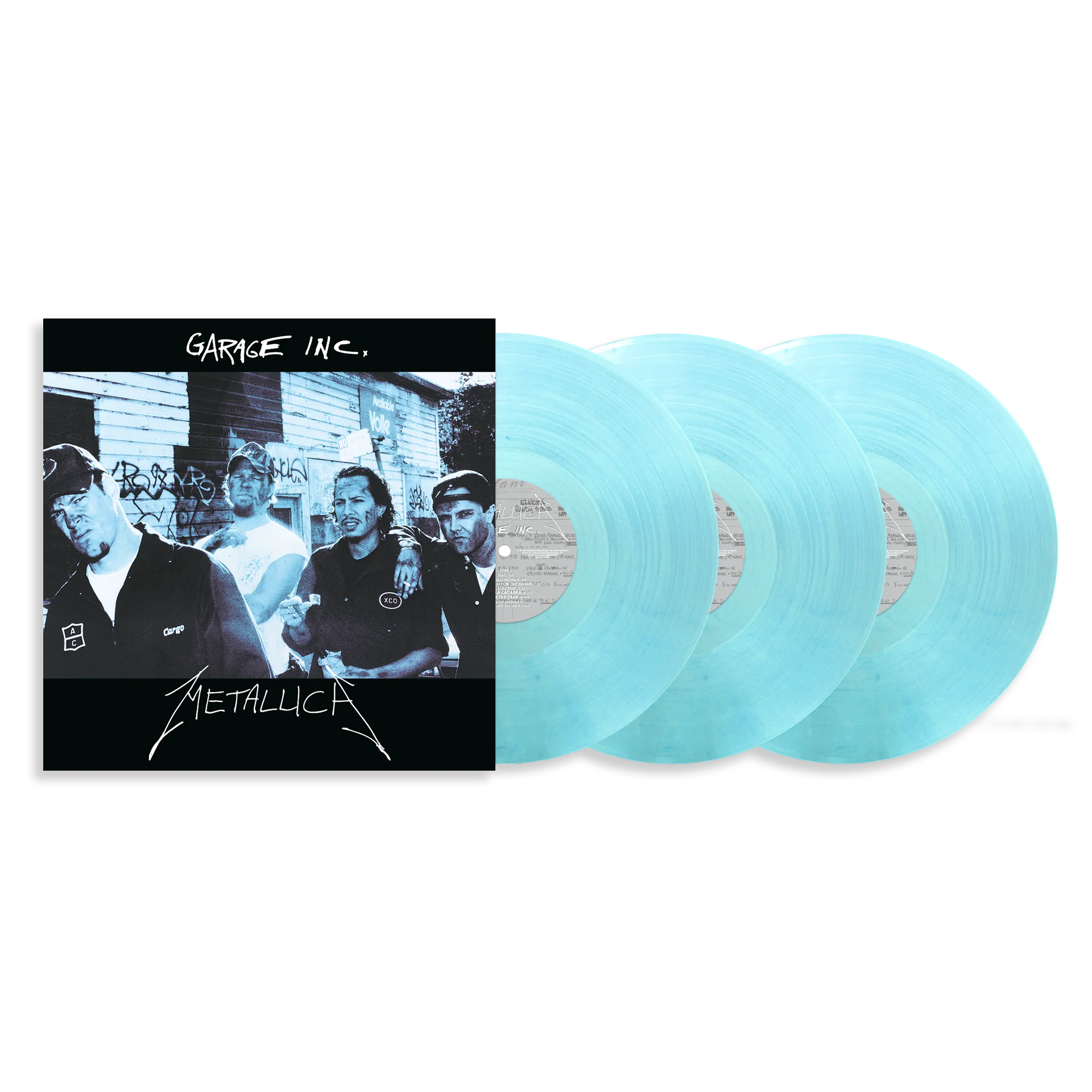 Garage Inc: Limited ‘Fade To Blue’ Vinyl 3LP
