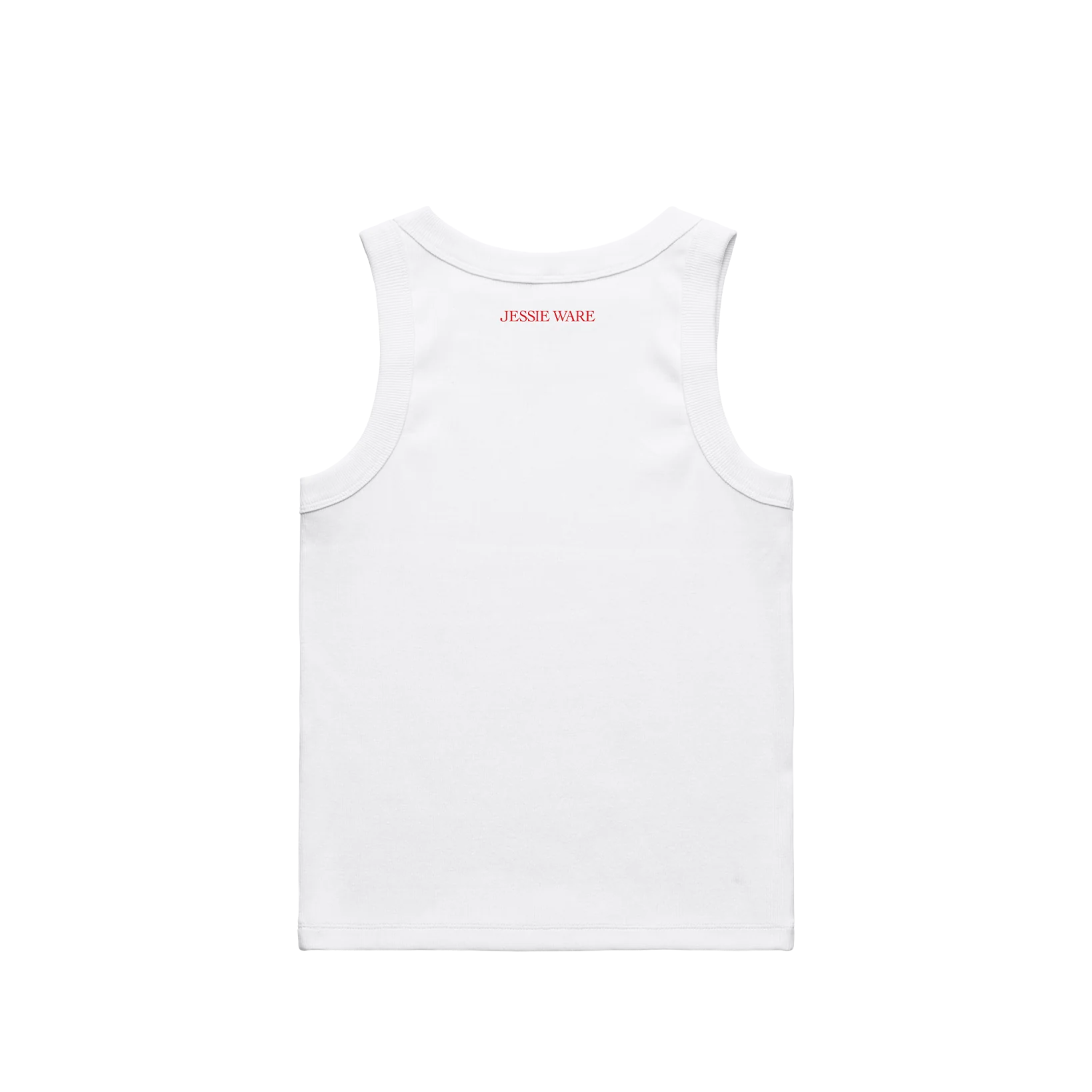 Giddy Up White Vest Top - Image 3