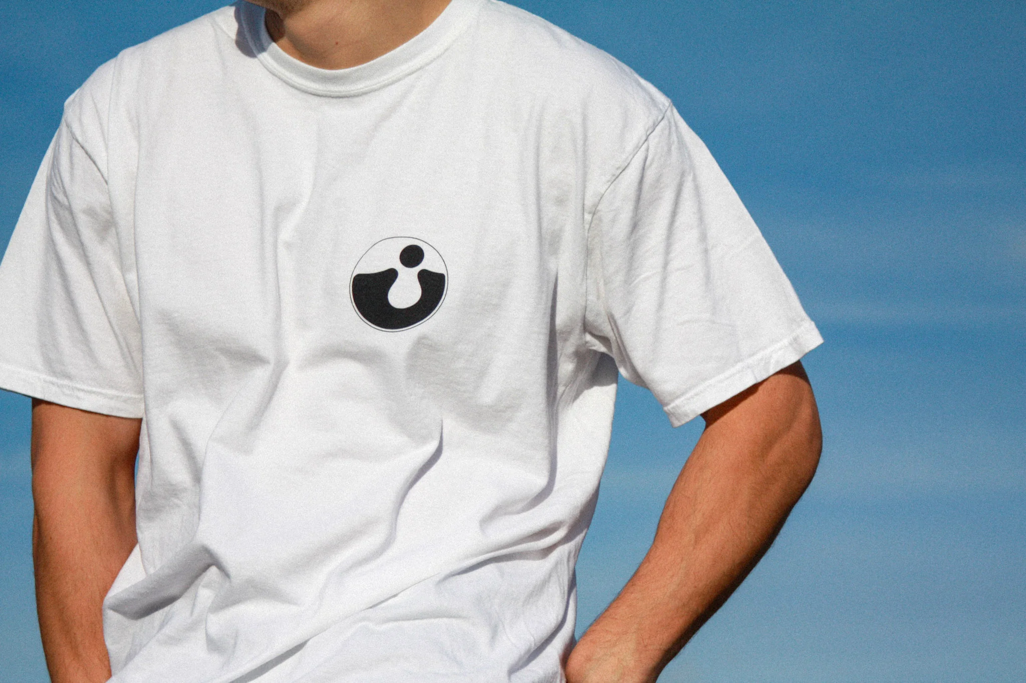 Harvest Logo White T-shirt - Image 2