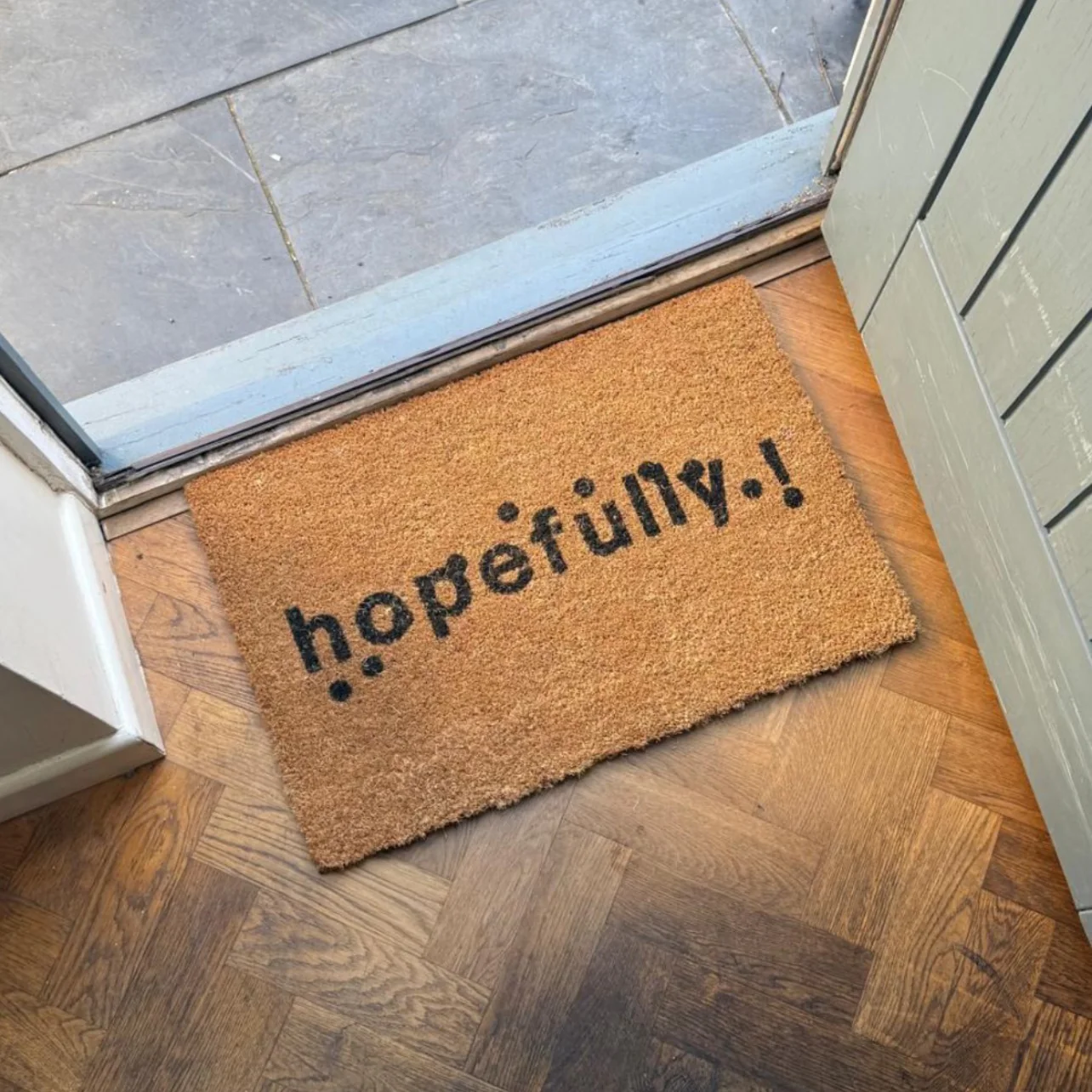 hopefully ! doormat