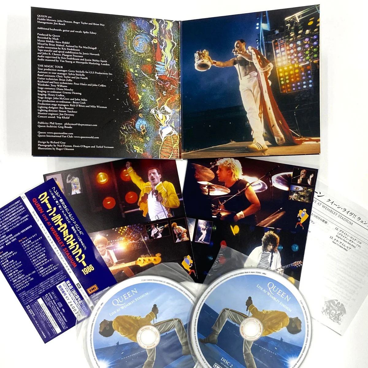 Live At Wembley Stadium Japanese CD Edition - Image 2