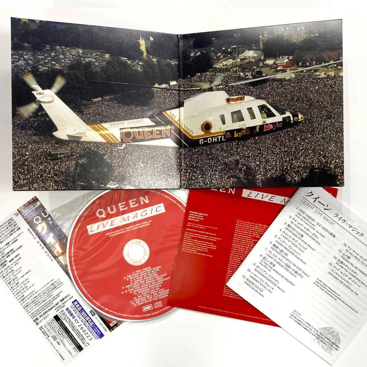 Live Magic Japanese CD Edition - Image 2