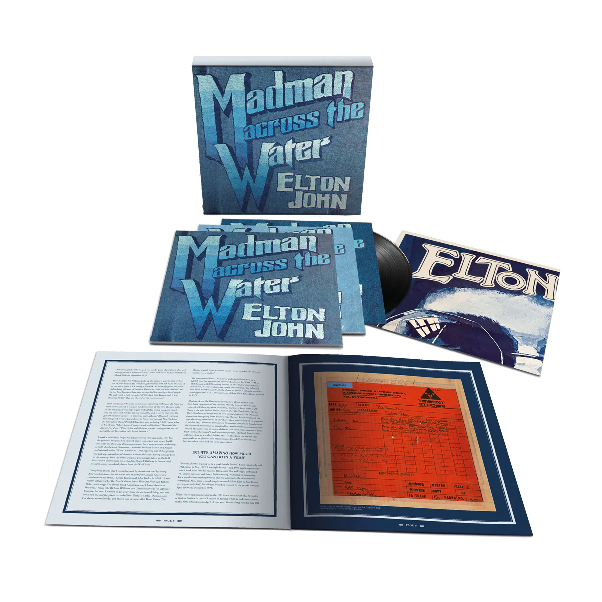 Madman Across The Water (50th Anniversary): Vinyl 4LP Boxset