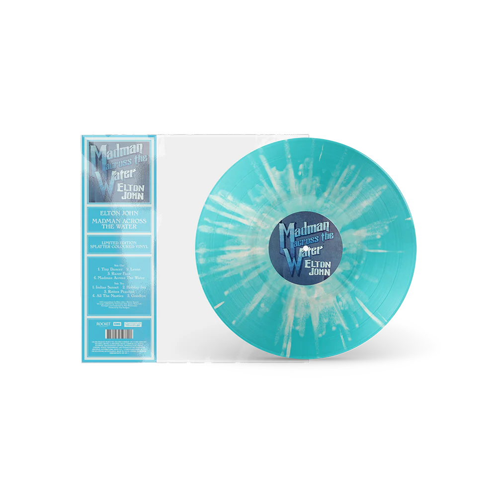 Madman Across The Water: Limited Edition Splatter Vinyl LP