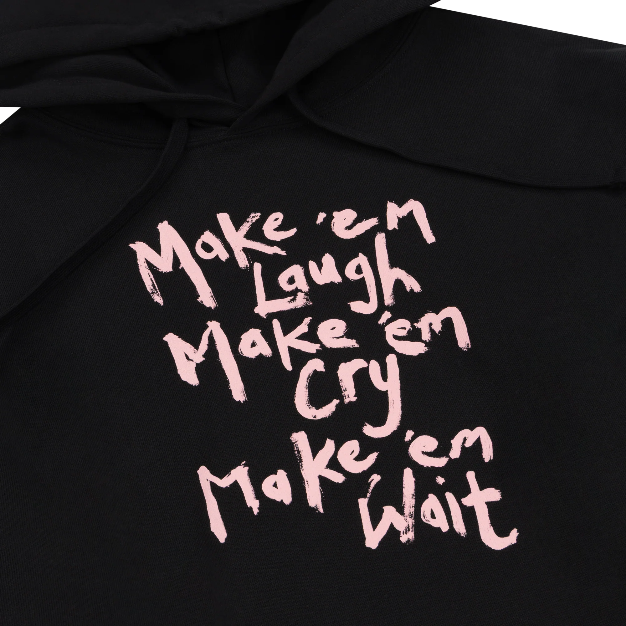 Make 'Em Laugh Black Hoodie - Image 3