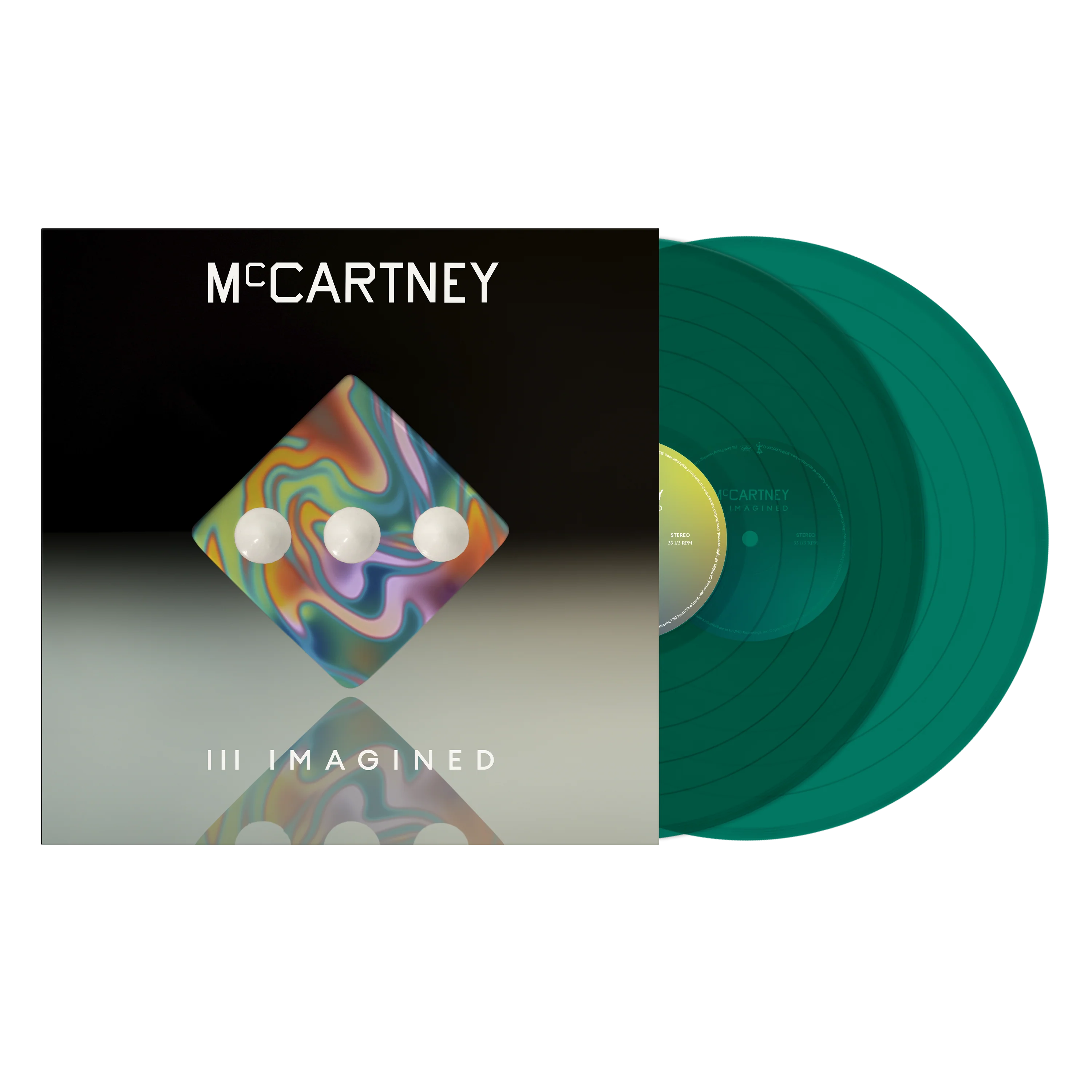 McCartney III Imagined: Limited Transparent Dark Green Vinyl 2LP