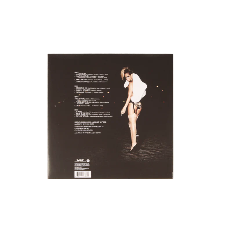 Rated R: Translucent Black Ice Vinyl 2LP - Image 2