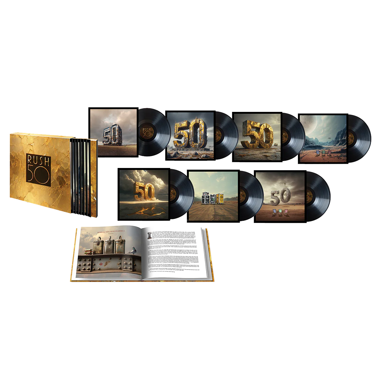 Rush 50: 7LP Boxset