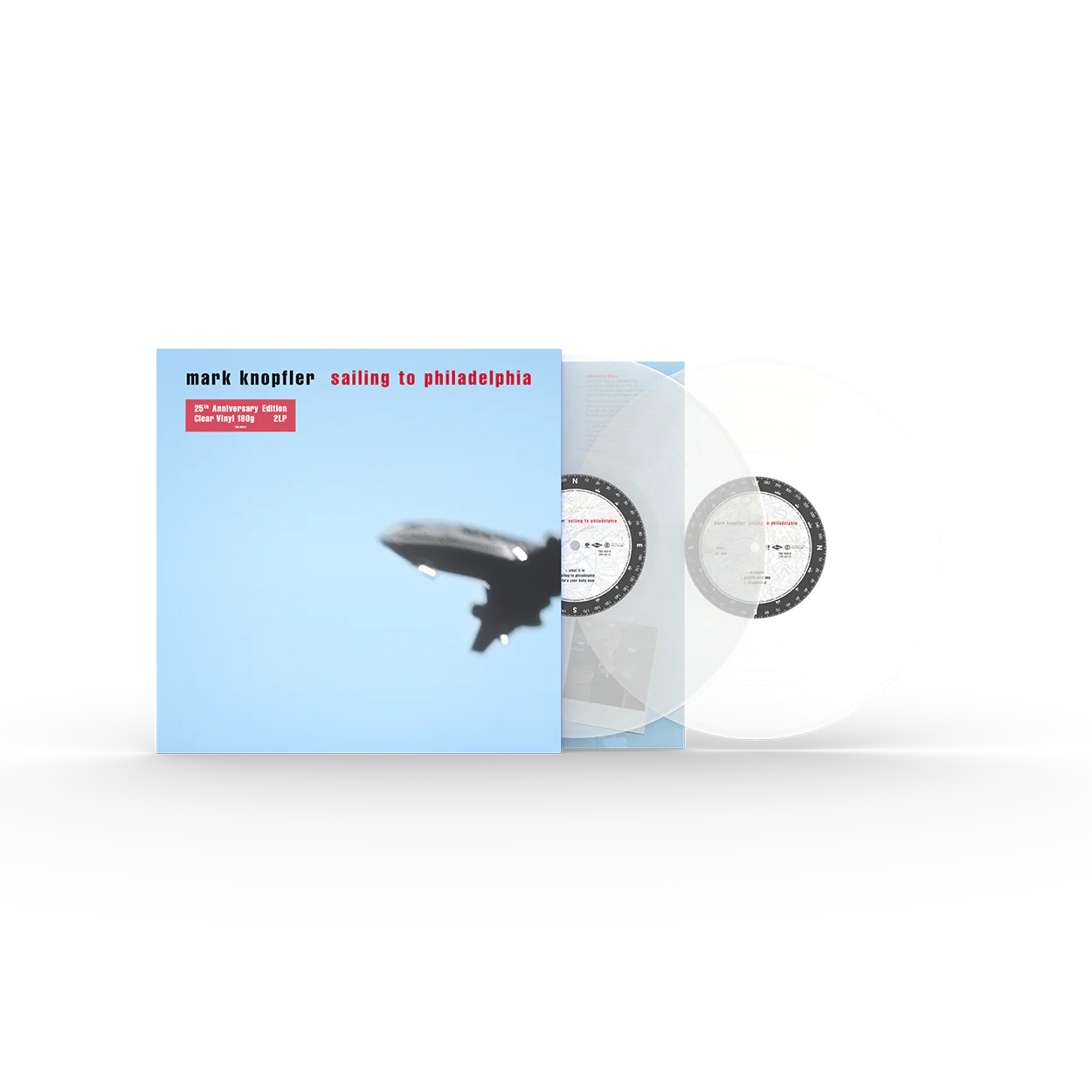 Sailing To Philadelphia: Transparent Vinyl 2LP