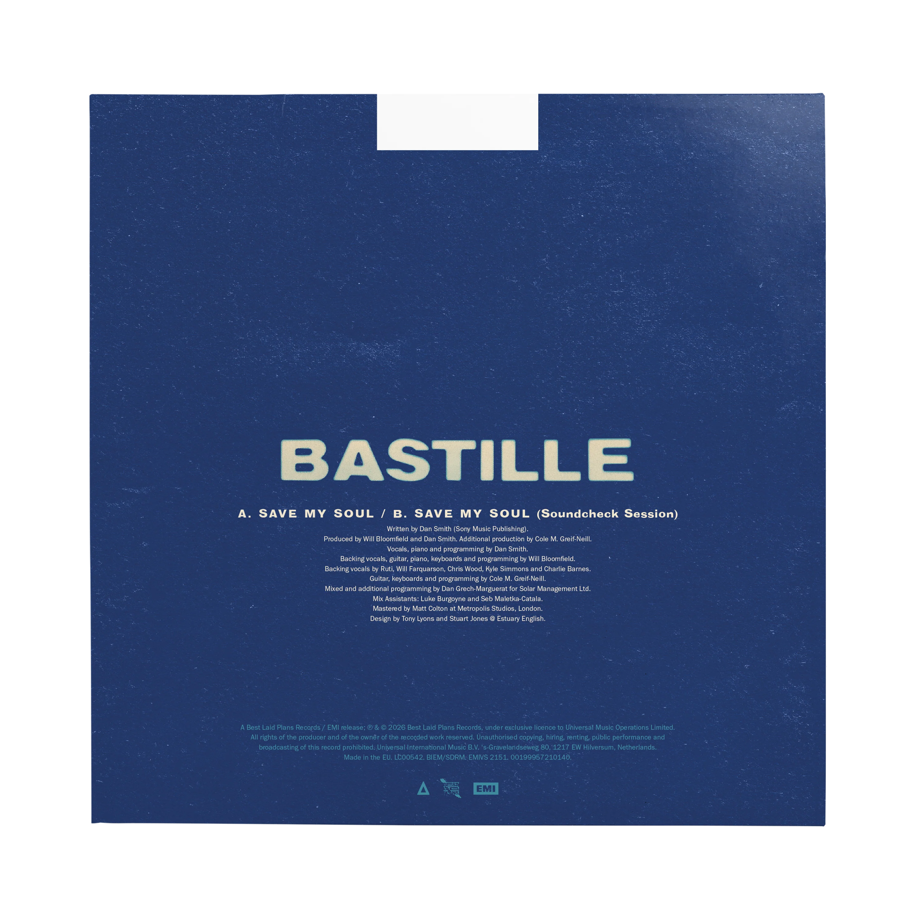 SAVE MY SOUL 7” Single - Image 4