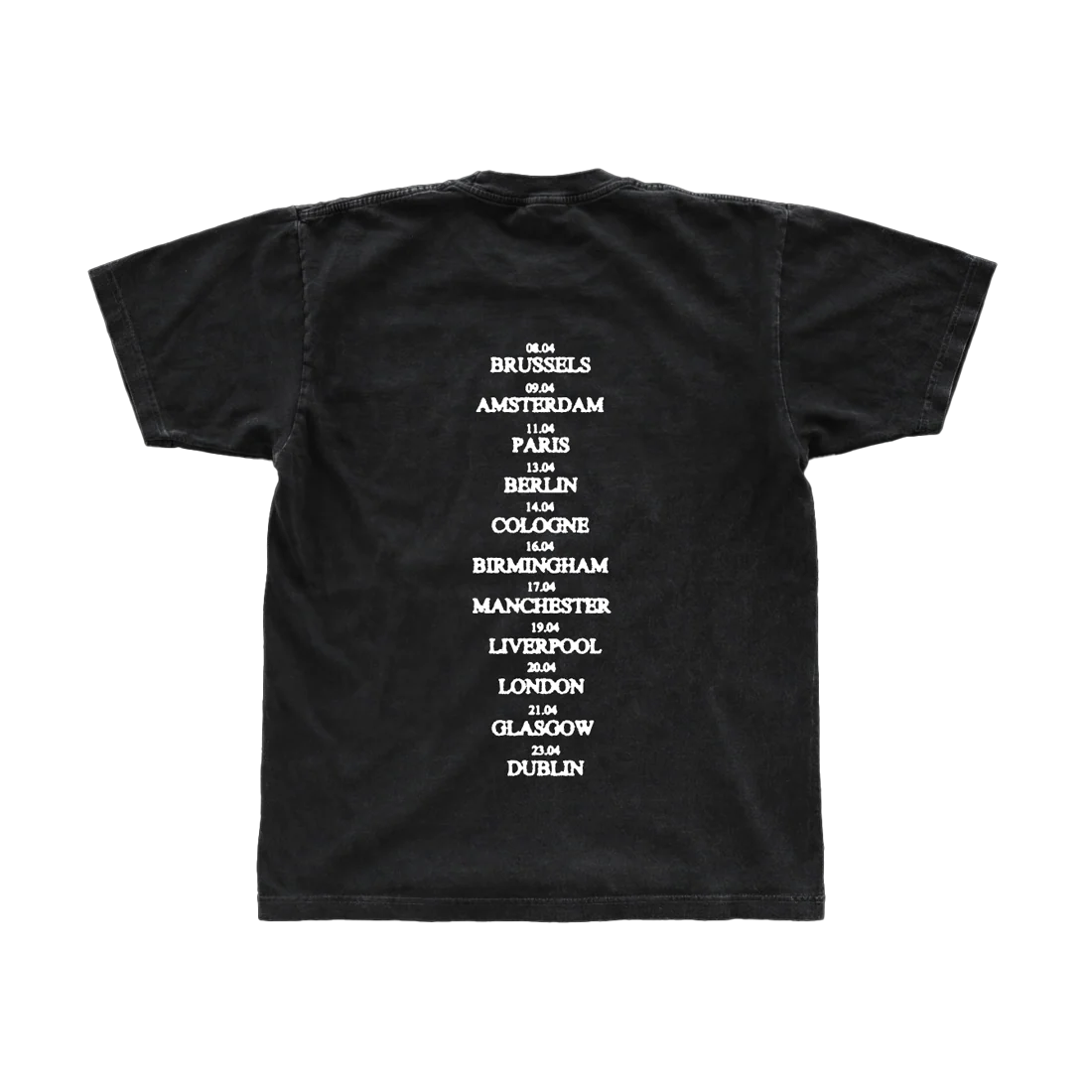Sekou UK & Europe Tour T-Shirt - Image 2