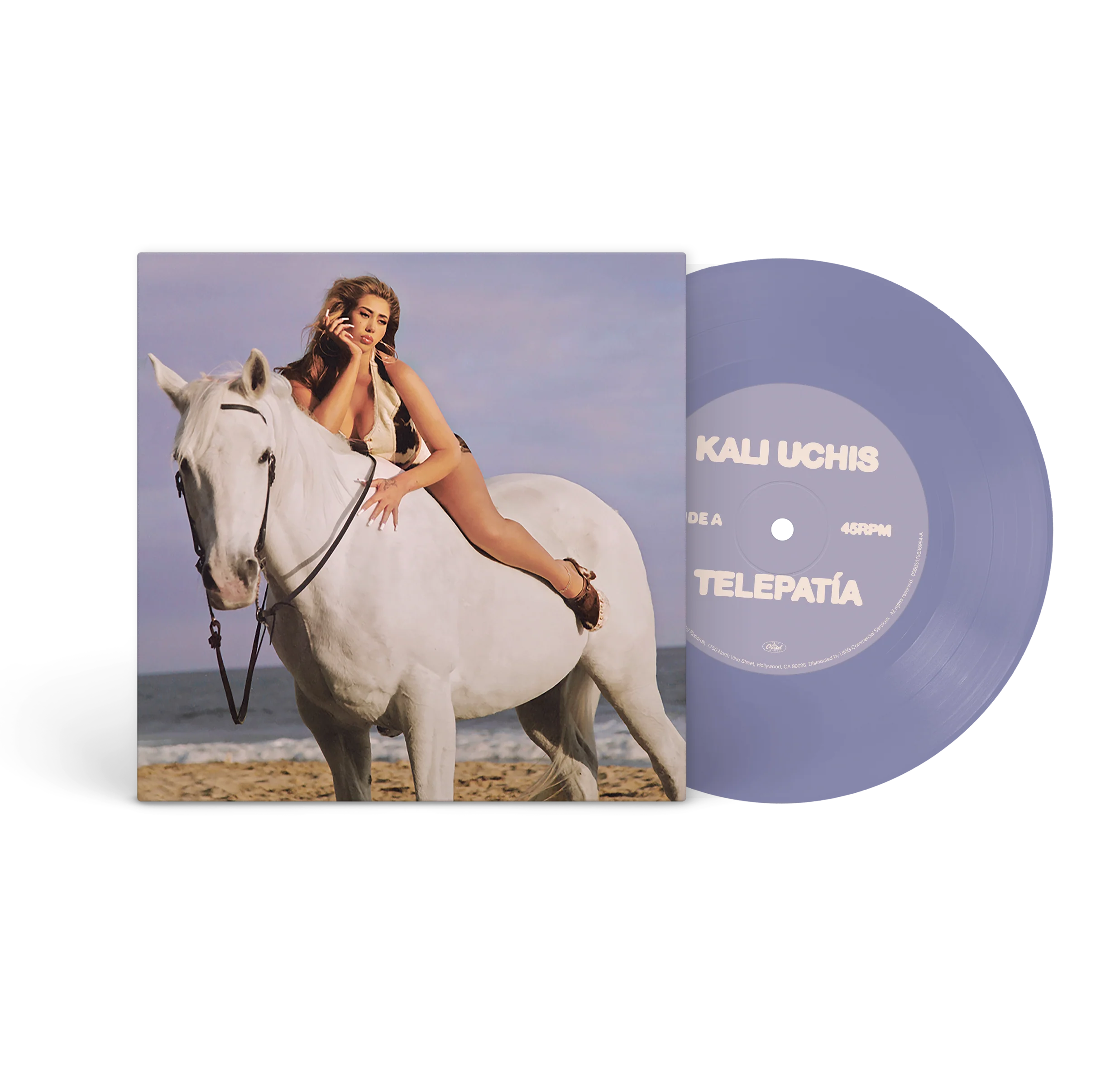 Telepatía 7" - Limited Pressing Periwinkle Vinyl