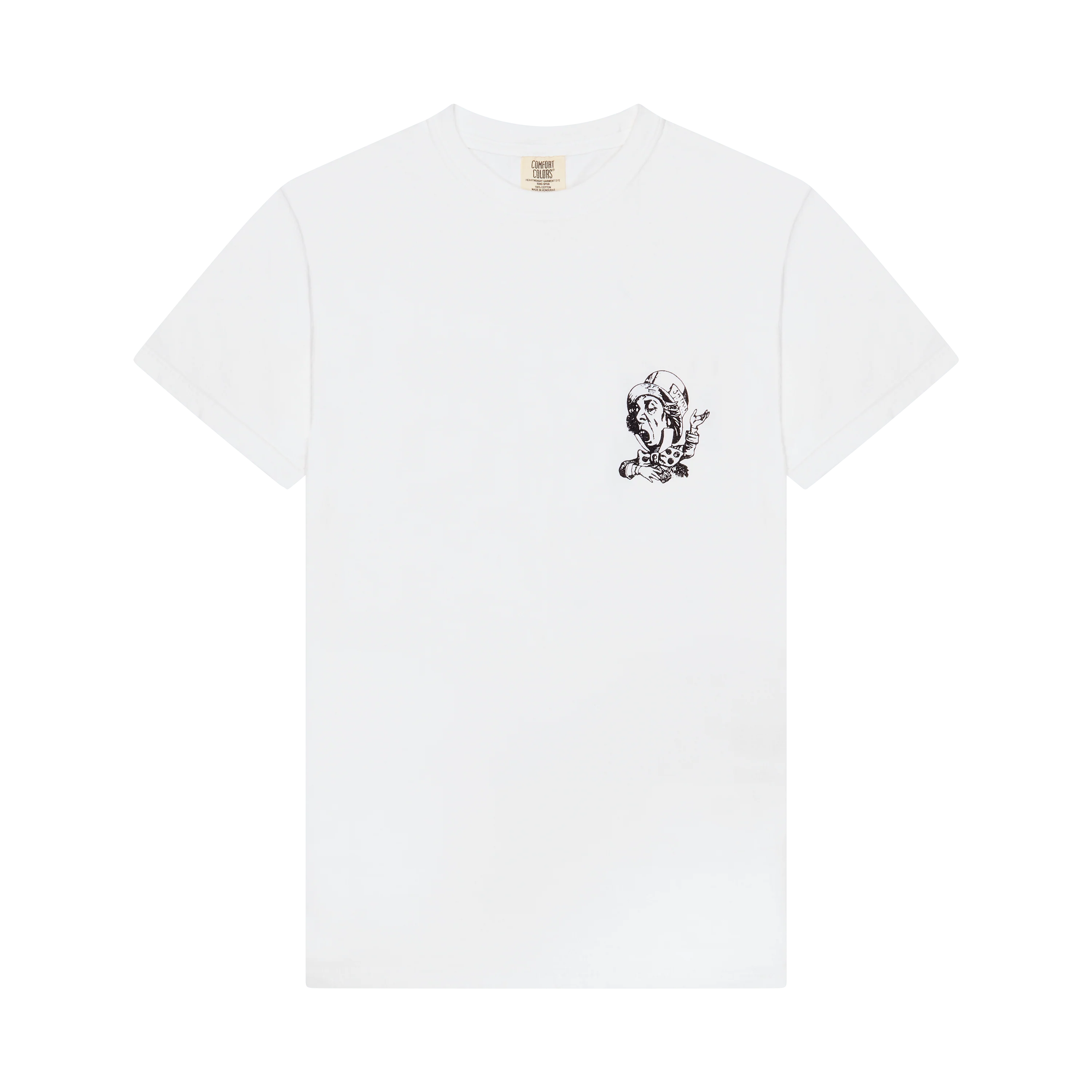 The Charisma Label Logo White T-Shirt - Image 3