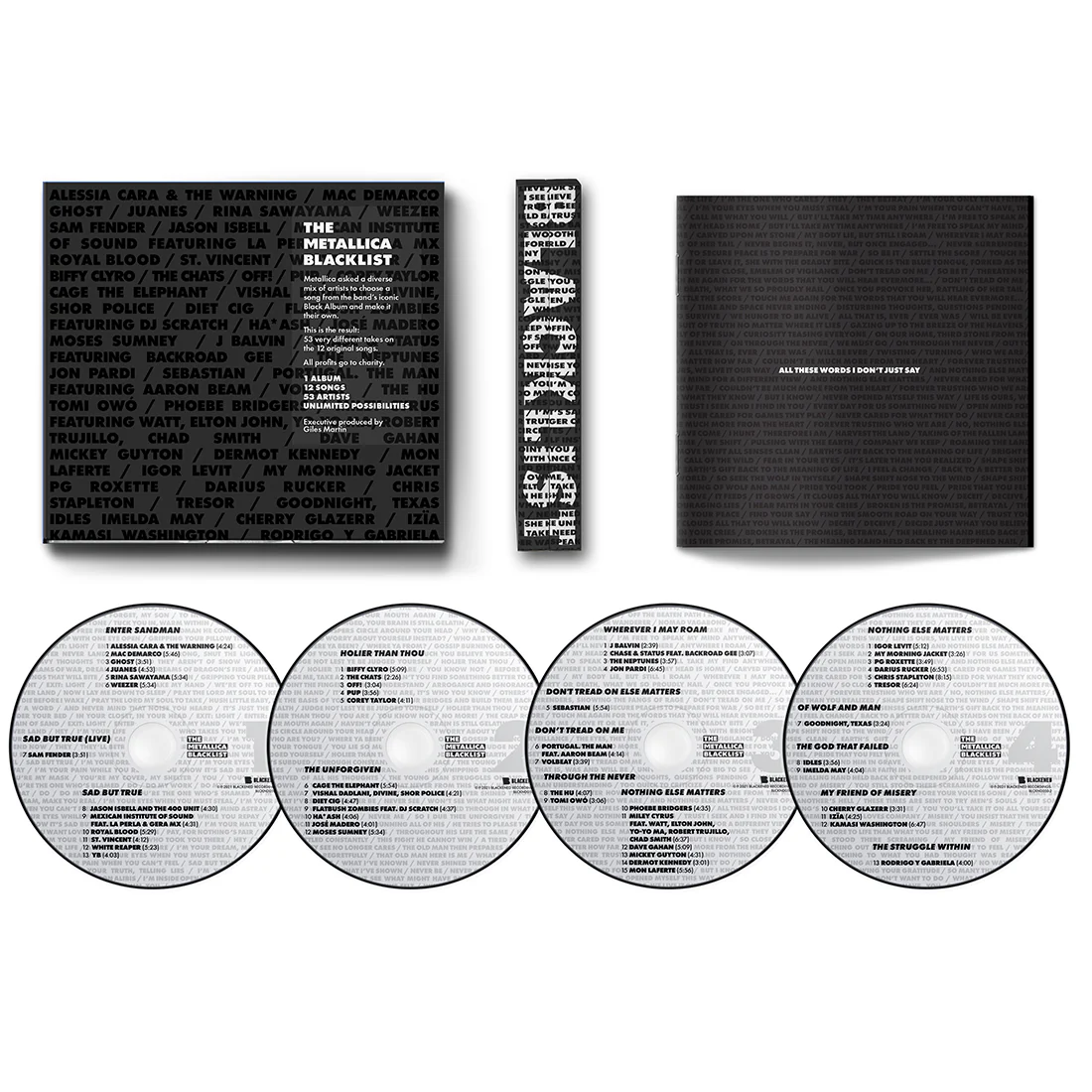 The Metallica Blacklist: 4CD