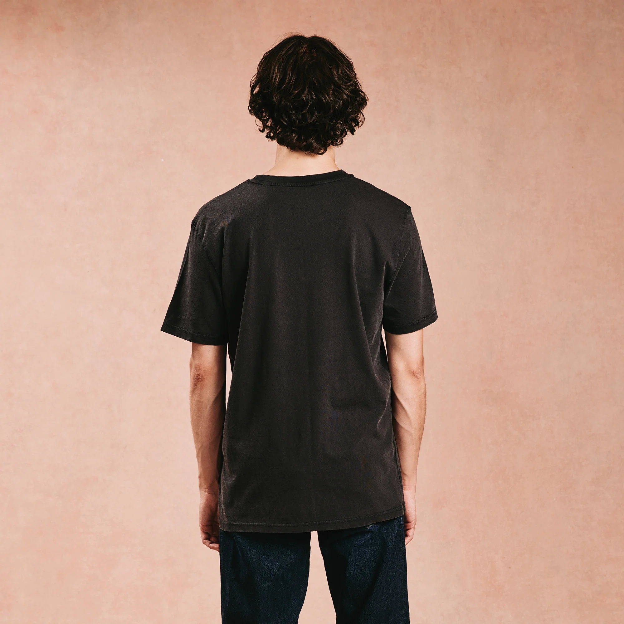 Vintage Pull The Pin Faded Black T-Shirt - Image 5