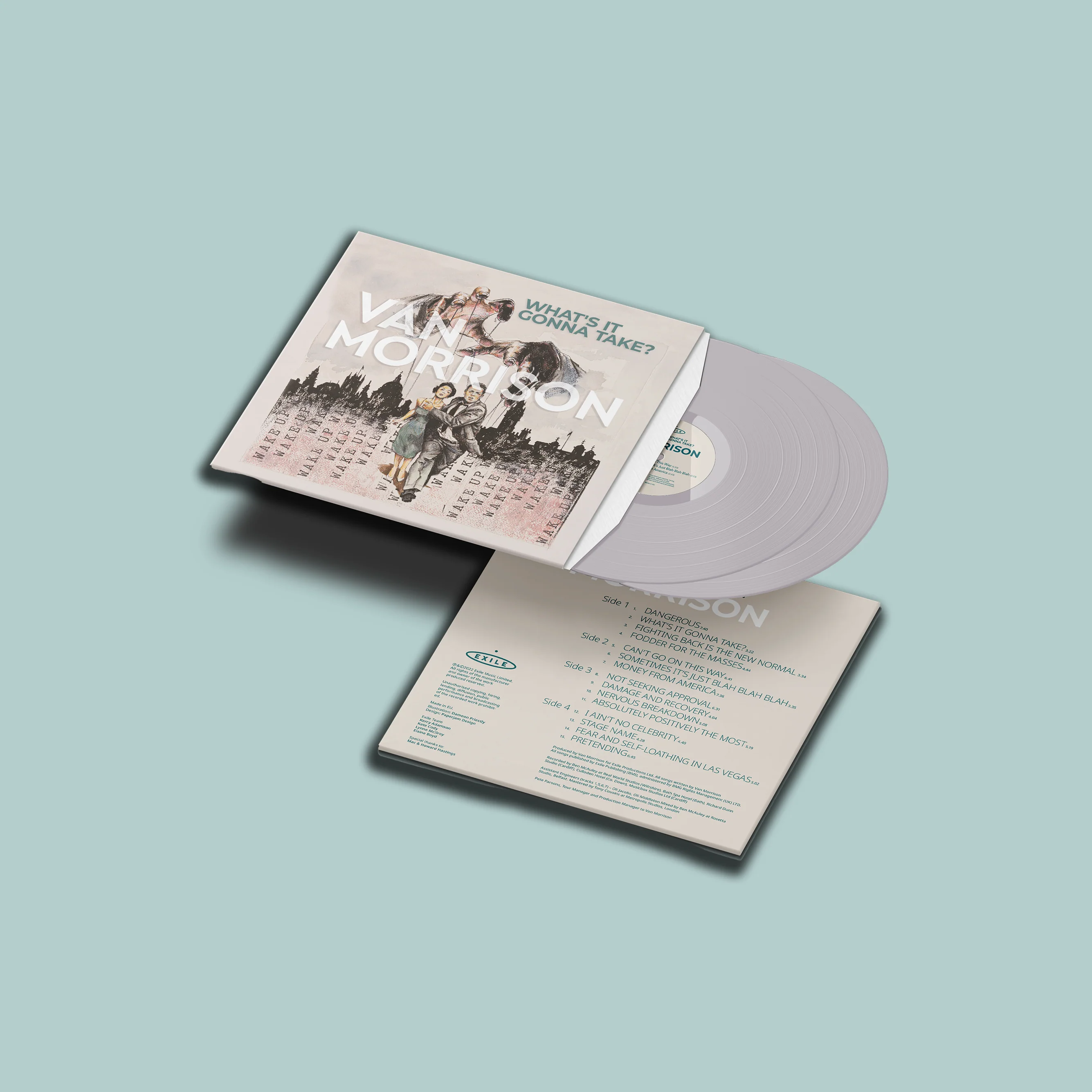 What's It Gonna Take? Dove Coloured Vinyl 2LP