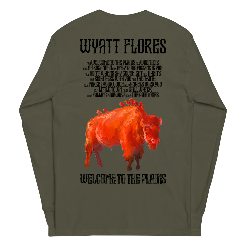 WTTP Tracklist Green Longsleeve - Image 2